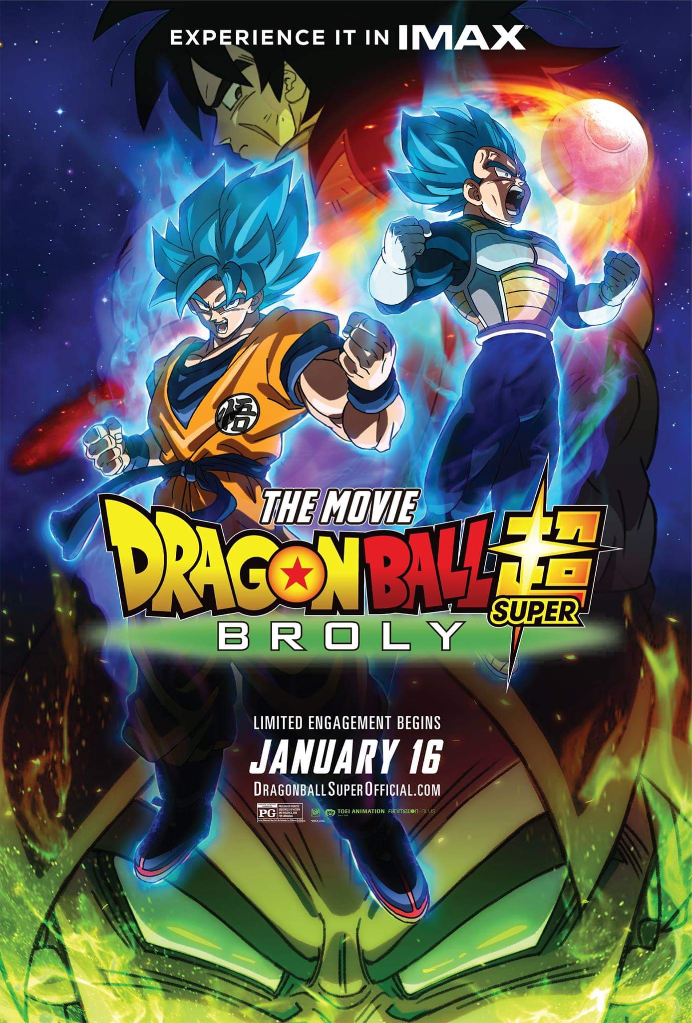 Dragon Ball Super Broly Poster